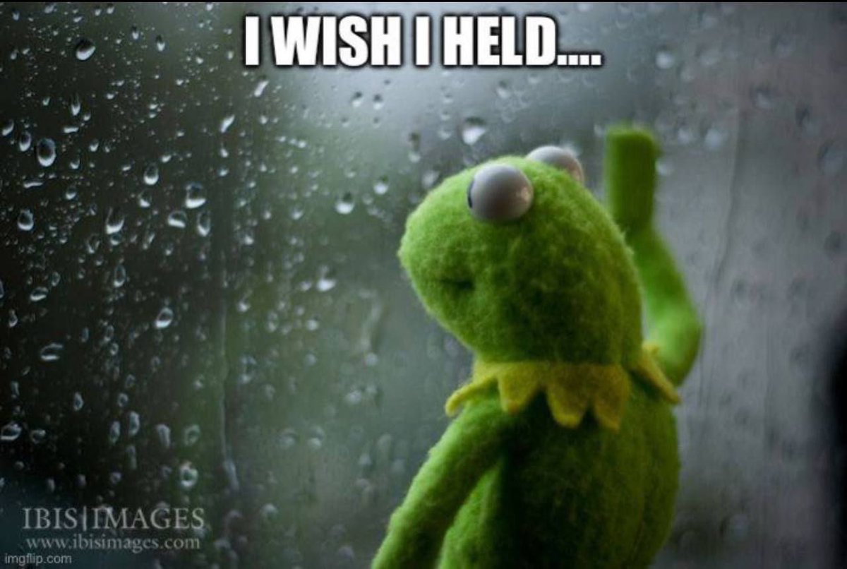 stodders79's tweet photo. @lowcaphawk @itspyrored Hodl your nerve. Or feel $regret https://t.co/6Z1kaqMkSA