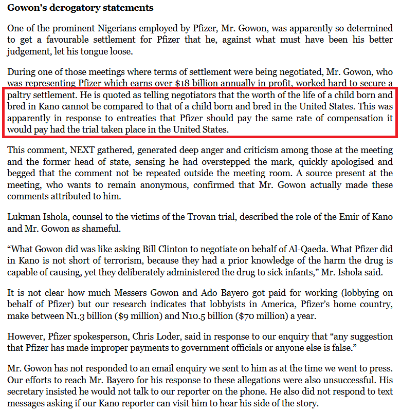 DavidHundeyin's tweet image. At least it was you people&apos;s preferred journalist that you can disagree with and whose work you can interrogate that wrote this one, not that crazy not-journalist David Hyundai.

This statement in red was made by someone who used to be Nigeria&apos;s president, while working as a…