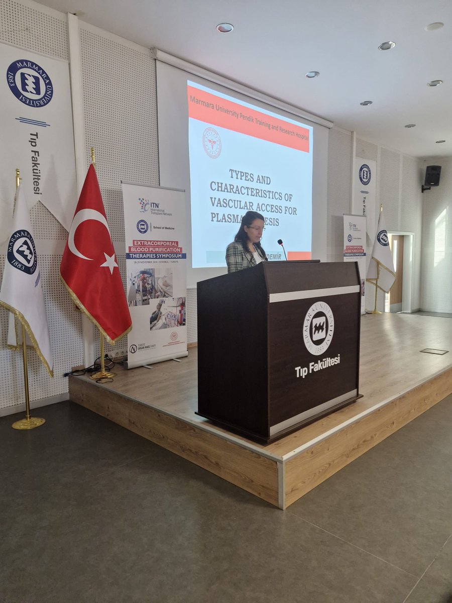 Türkiye Organ Nakli Vakfı (@organnaklivakfi) on Twitter photo Extracorporeal Blood Purification Therapies Symposium, Prof. Dr. Tayfur Toptaş, Dr. Özlem Candan, Dr. Fatma Arıkan ve Hemşire Hacer Aydemir’in değerli konuşmaları... 🌟🩸
<a href="/mutipfakultesi/">M.Ü. Tıp Fakültesi</a>
<a href="/marmara1883/">Marmara Üniversitesi</a>
<a href="/marmara14giris/">Mamara Universitesi </a>
<a href="/ITN_TR/">International Transplant Network</a>
#EBPT2024 #MedicalExperts #BloodPurification Extracorporeal Blood Purification Therapies Symposium, Prof. Dr. Tayfur Toptaş, Dr. Özlem Candan, Dr. Fatma Arıkan ve Hemşire Hacer Aydemir’in değerli konuşmaları... 🌟🩸
<a href="/mutipfakultesi/">M.Ü. Tıp Fakültesi</a>
<a href="/marmara1883/">Marmara Üniversitesi</a>
<a href="/marmara14giris/">Mamara Universitesi </a>
<a href="/ITN_TR/">International Transplant Network</a>
#EBPT2024 #MedicalExperts #BloodPurification