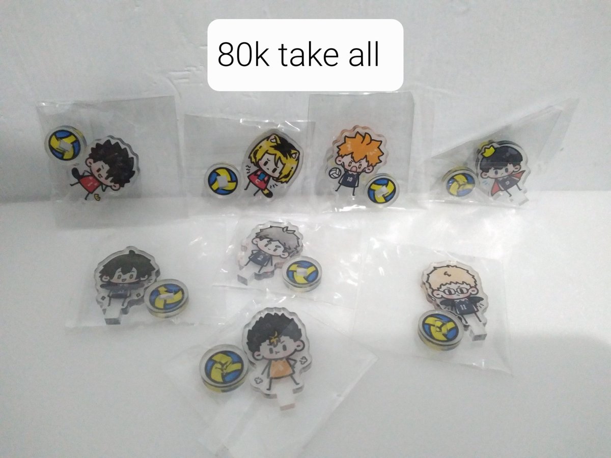 WTS MINI ACRYLYC JJK HAIKYUU. Price on pict

Bisa oren/ijo
Excld packing&amp;admn platform
Keep event with DP
Dom Jaksel

#warunganime #warungjujutsukaisen #warunghaikyuu
