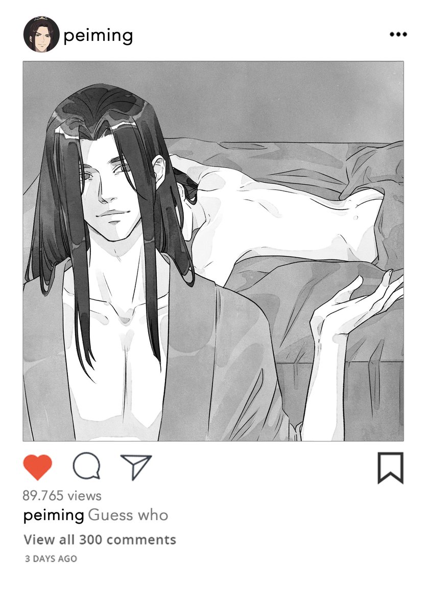 JeusDoodles's tweet photo. Pei Ming won't give you their name because a gentleman never tells.

But you can tell me who /you/ think it is 👀
---
#TGCF #PeiMing https://t.co/4YsYQIGdNI
