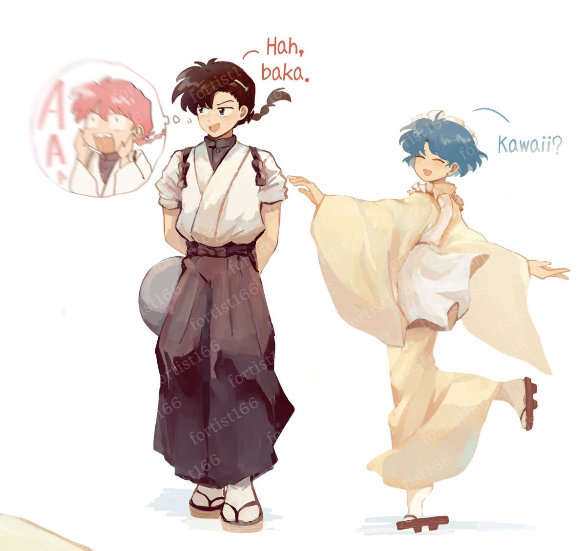 Fortist_166's tweet photo. B-baka 😖 https://t.co/xwAiybzpjl
