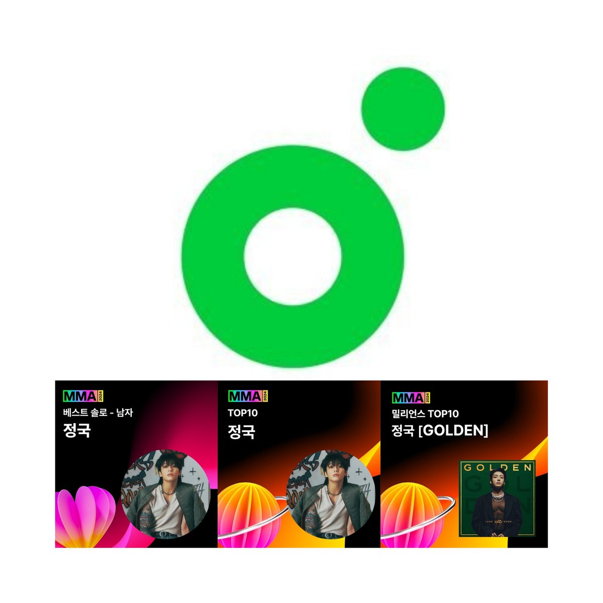 BTSquadInfo's tweet photo. [INFO]📰

¡Jungkook ganó tres premios en los MelOn Music Awards 2024 (MMA)!

•Best Male Solo
•Millions Top 10
•Top 10 Bonsang 

©onlybangtanph | @BTS_twt #BTSARMY https://t.co/plOr2edxs0