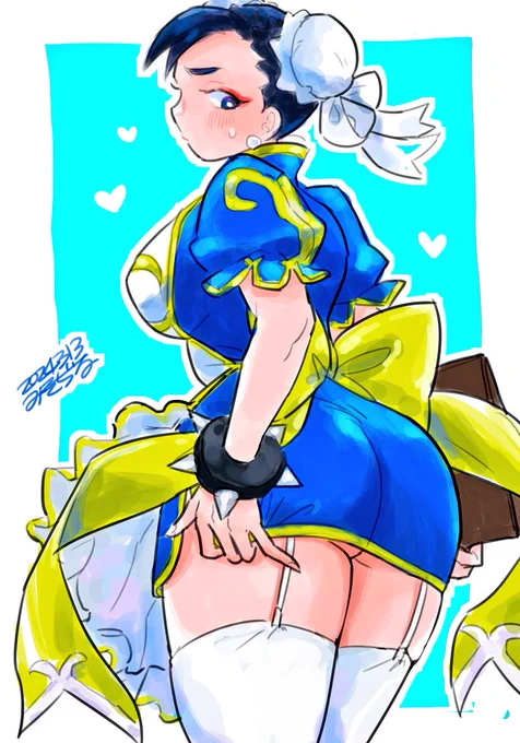 #これを見た人はチャイナドレスをTLに放流しよう春麗フラグなタグじゃん色々な春麗貼っておこ! 
