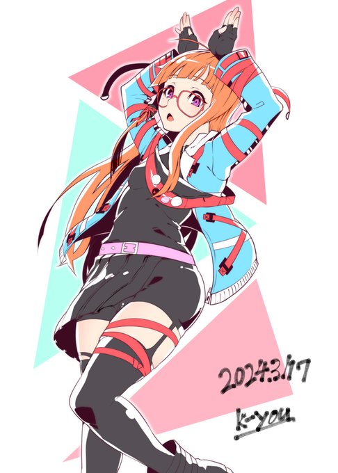 ペルソナ5よりトランセンド衣装の双葉ちゃん。 