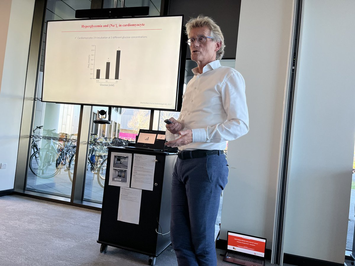thomaskrieglab's tweet image. We had a great seminar of @CJZuurbier at the @HLRI_Cambridge about SGLT2 and intracellular sodium. @Cambridgecardio