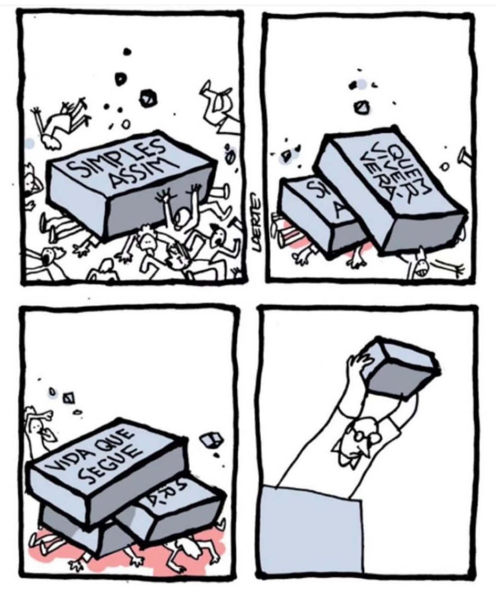 Laerte, sempre cirúrgica.