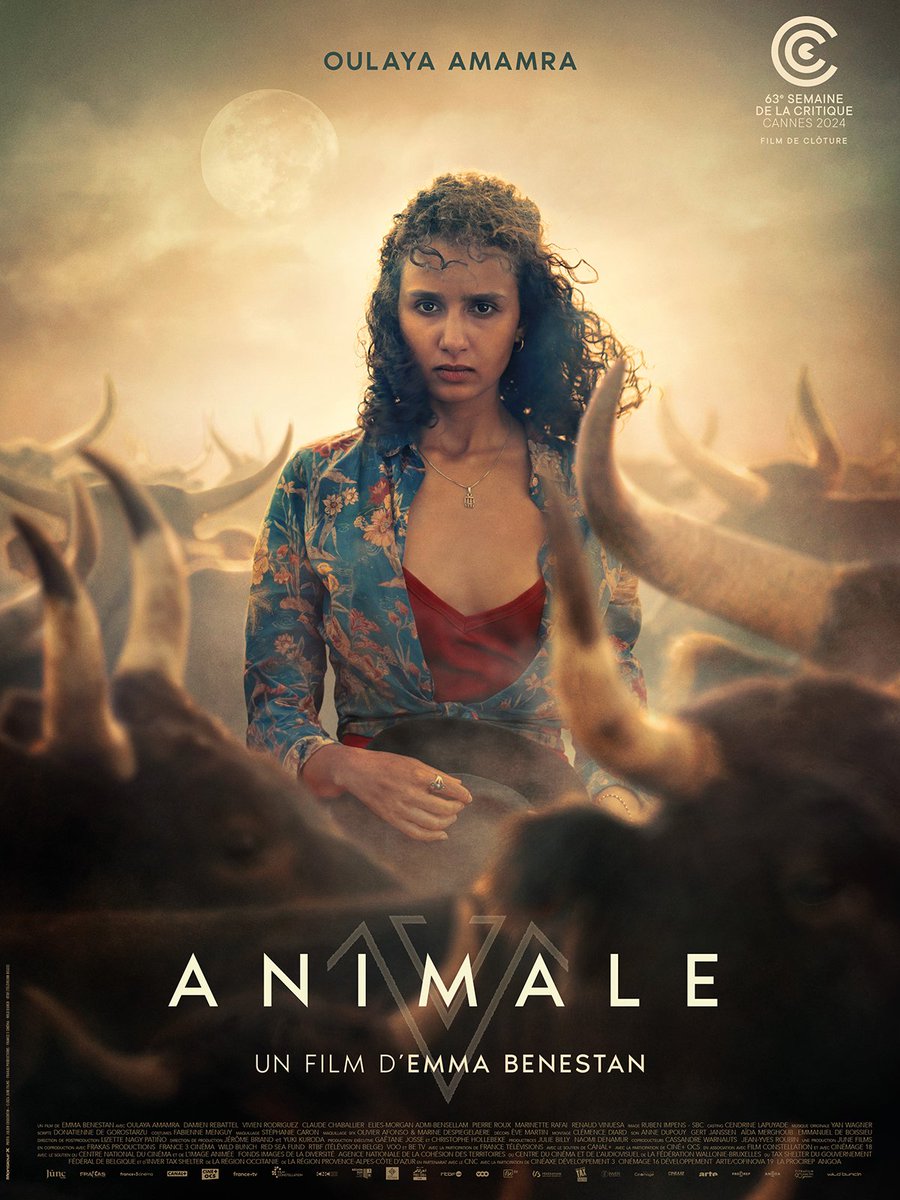 Ava Cahen (@avacahen) on Twitter photo Au cinéma, Animale d'Emma Benestan, présenté en clôture de la 63e <a href="/semainecannes/">Semaine de la Critique</a>, un western fantastique qui gratte et brûle la peau. Starring Oulaya Amamra.
Quelques mots par ici : urlz.fr/tfLD
<a href="/WildBunch/">Wild Bunch</a> Au cinéma, Animale d'Emma Benestan, présenté en clôture de la 63e <a href="/semainecannes/">Semaine de la Critique</a>, un western fantastique qui gratte et brûle la peau. Starring Oulaya Amamra.
Quelques mots par ici : urlz.fr/tfLD
<a href="/WildBunch/">Wild Bunch</a>