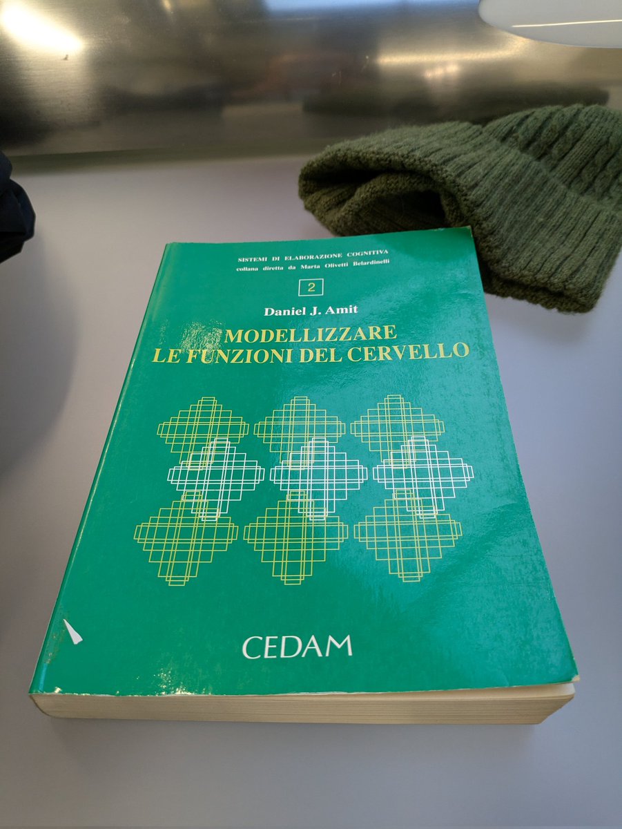 micginolfi's tweet image. "Modelling Brain Function" by Prof Amit (from 1989 🤯) is such a great visionary book, filled with pioneering ideas drawn from physics that became the backbone of modern neural nets theory. If he were alive today, he’d probably have shared this year’s Nobel with Hinton &amp; Hopfield