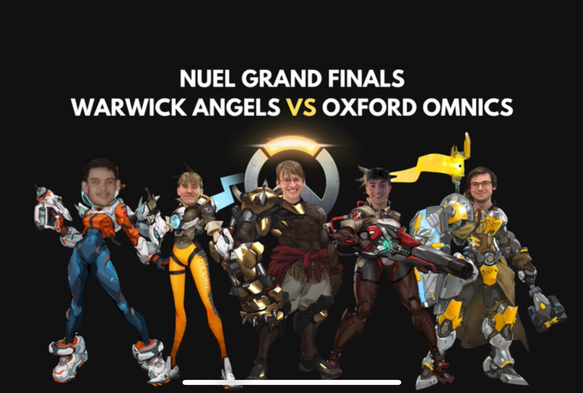 Warwick Overwatch (@warwickangelsow) on Twitter photo We are your NUEL Winter 2024 Champions! 🏆👑
Well played <a href="/OxfordOmnicsOW/">OxfordOmnics</a> - it was a great match! 🫡
Thank you to <a href="/ow_unique/">Unique</a> for your invaluable coaching and to <a href="/Spectrioncasts/">Spectrion</a> <a href="/EgdarTheRuiner/">Egdar</a> and <a href="/y0unisco/">Younisco :)</a> for running the hugely successful co-stream! ❤️✨
Big Warwick on tob 🐐 We are your NUEL Winter 2024 Champions! 🏆👑
Well played <a href="/OxfordOmnicsOW/">OxfordOmnics</a> - it was a great match! 🫡
Thank you to <a href="/ow_unique/">Unique</a> for your invaluable coaching and to <a href="/Spectrioncasts/">Spectrion</a> <a href="/EgdarTheRuiner/">Egdar</a> and <a href="/y0unisco/">Younisco :)</a> for running the hugely successful co-stream! ❤️✨
Big Warwick on tob 🐐