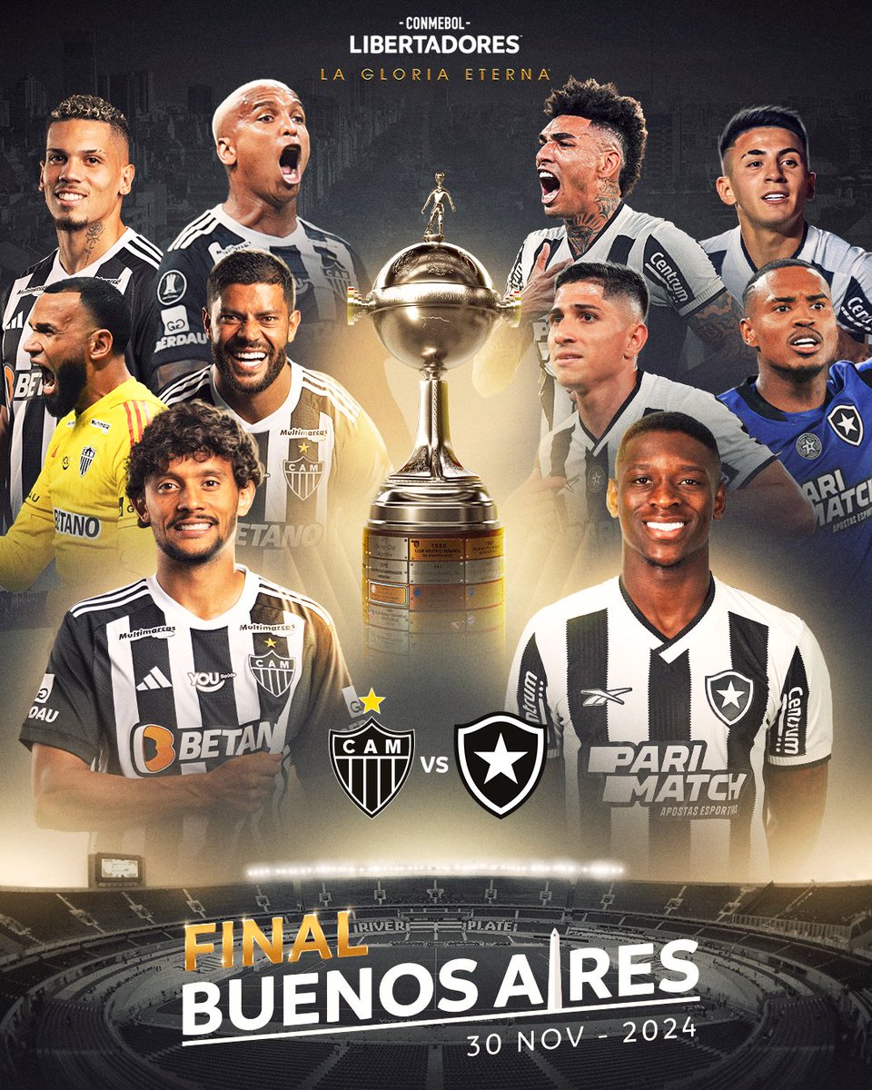 🚨La finale de la #Libertadores, c'est ce soir et ce sera sur LOTV !!

Si vous voulez suivre le match avec nous et poser vos questions à <a href="/NicolasCougot/">Nicolas Cougot</a> et <a href="/MarcelinChamoin/">Marcelin Chamoin</a>; rendez-vous à 20h50 ⌚️

🟣 twitch.tv/lucarneopposee
🟢 kick.com/lucarneopposee
🔴 youtube.com/channel/UCK2De…