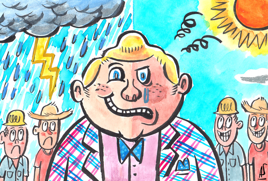 O Humor-do-Mercado: “Vendi ação da Petrobras, comprei dólar, elogiei o Milei, culpei o funcionalismo público e orei pro superávit — foi dia da maldade.” Por Roberto Kaz: piaui.co/3OtD3nE