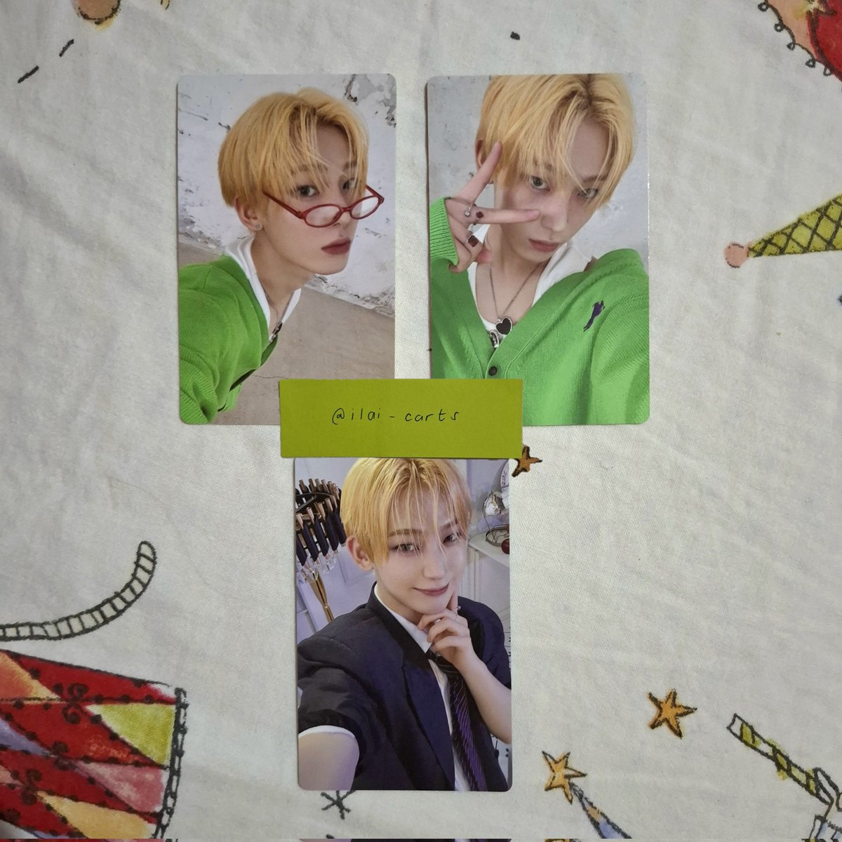 ilai_carts's tweet photo. 🪸*:･꒰ #ilai_trades ꒱
—･ﾟ☆ wtt lft enhypen romance untold inceptio arcanum sunoo jake maloi pc

Have: Sunoo Inceptio (A&amp;B) Maloi Set
             Sunoo Arcanum B

Want: Jake Maloi Arcanum A 

⌀ ·  on hand
⌀ ·  mint condi (10/10)
๑ mod: direct jnt, flashexpress, sco https://t.co/iMa3irukkZ