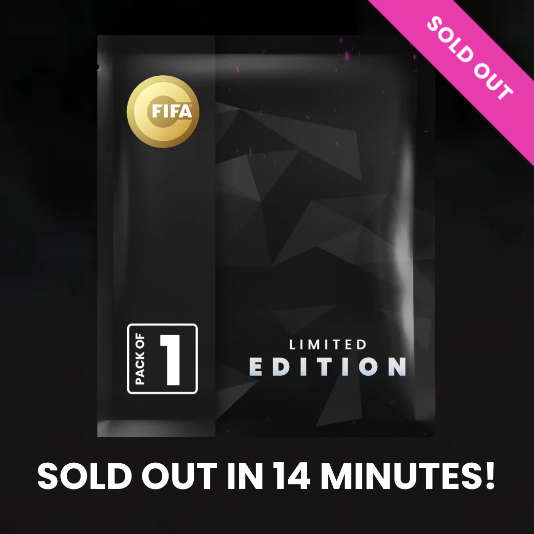 The Limited Edition featuring Mbappé's first World Cup goal collectible sold out in less than 15 minutes.
Black Friday is special on FIFA Collect too!