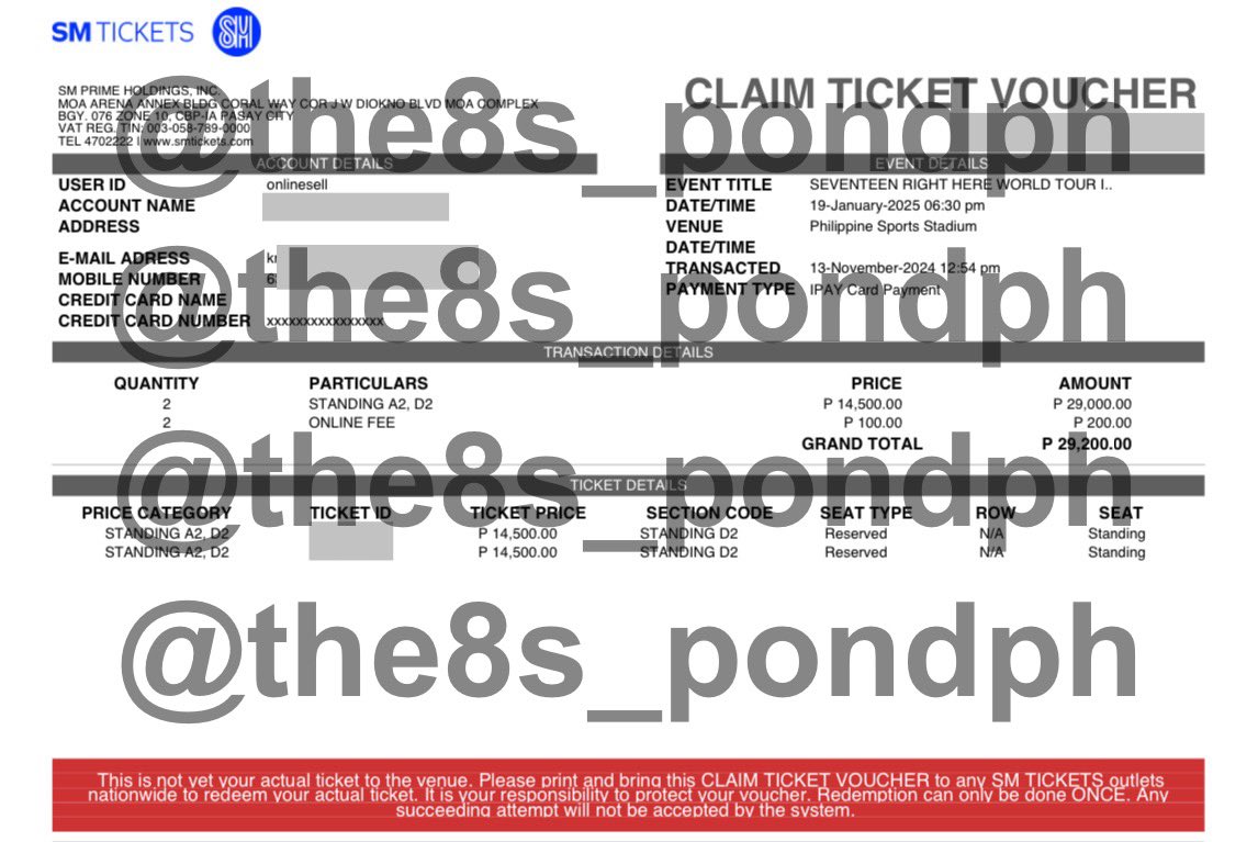 the8s_pondph's tweet photo. WTT LFT PH

SEVENTEEN ‘RIGHT HERE’ WORLD TOUR IN BULACAN

HAVE:
(2) Day 2 Standing D2 tickets
• secured during carat presale (ts: 12:54pm)

WANT
(2) Day 1 MID 1/2 or PREM 1/2 tickets 
• pref adjacent seats
• plus price diff

— OR —

(2) Standing A2/D2 
• pref close to my ts https://t.co/K8aXpUIzCi