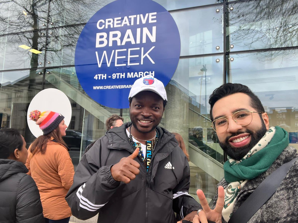 donlaz4u's tweet photo. Creativity enhances brain 🧠 health. The #CreativeBrainWeek by @CreativeAgeIntl @GBHI_Fellows @tcddublin will happen again. Follow all the handles above. https://t.co/Lr5dD0eCoH