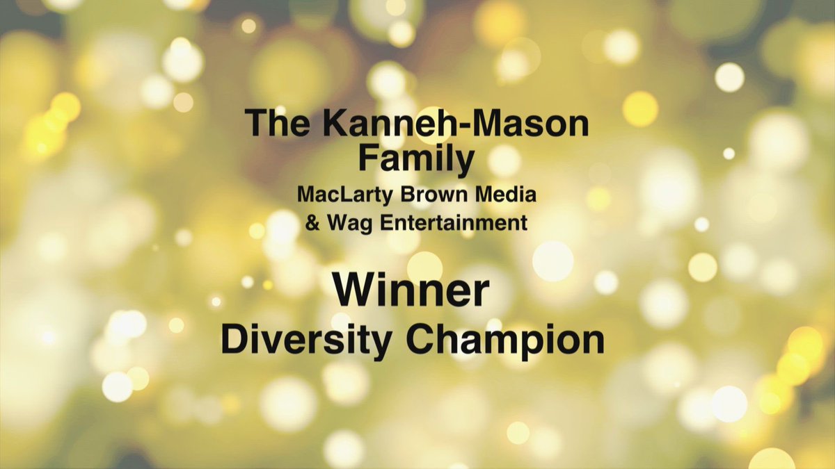 So exciting for us to win Diversity Champion <a href="/rts_mids/">RTS Midlands</a> last night for ‘The Hills Are Alive With the Kanneh-Masons’ BBC2 IPlayer <a href="/LenBrown/">Len Brown</a> #RTSMidsAwards Proud to be championing diversity in music and tv 🎶