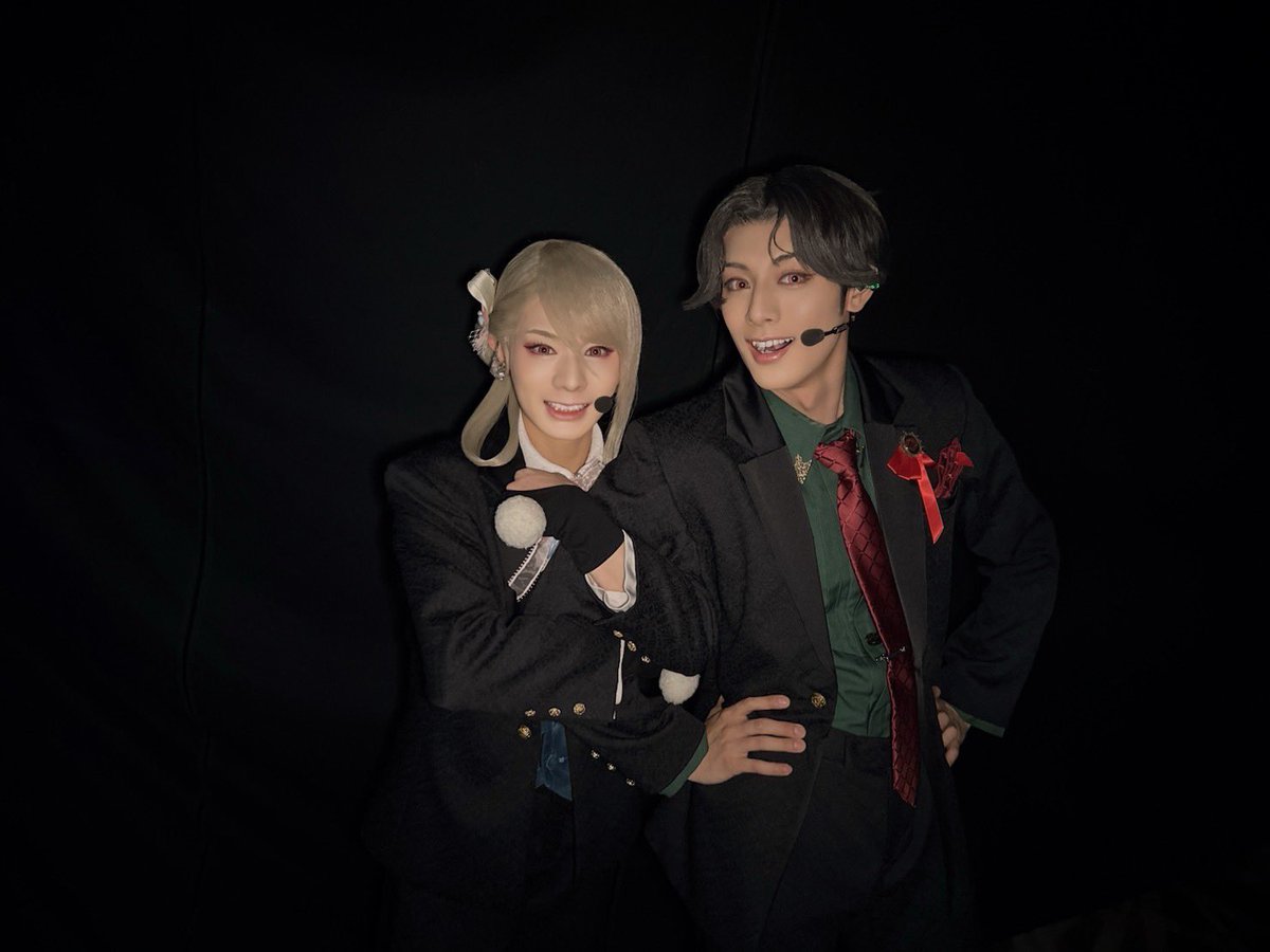 yuta_tachibana_'s tweet photo. ミュージカル『刀剣乱舞』 祝玖寿 乱舞音曲祭
横浜Kアリーナ4日目でした！
今日も素晴らしい景色をありがとうございます！
なんと明日で千秋楽です！
最後まで駆け抜けます！

今日は刀ミュの頼もしい先輩と可愛い先輩！
#刀ミュ　#豊前江 https://t.co/etLkCvtkMq