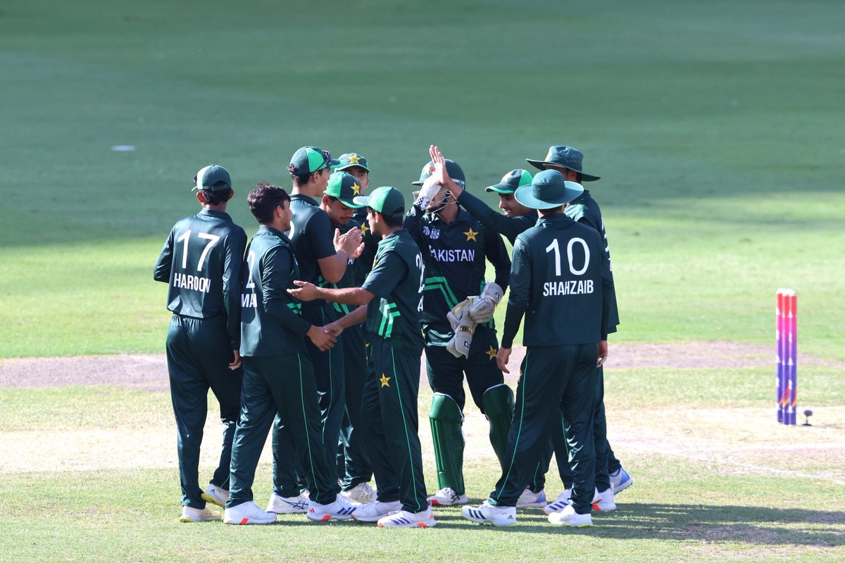 Pakistan have defeated India by 44 runs in the U19 Asia Cup in Dubai in front of Mohsin Naqvi &amp; Jay Shah. What a historic win 🇵🇰🇮🇳❤️❤️❤️ 

#indvspaku19 #U19AsiaCup #pakvsind