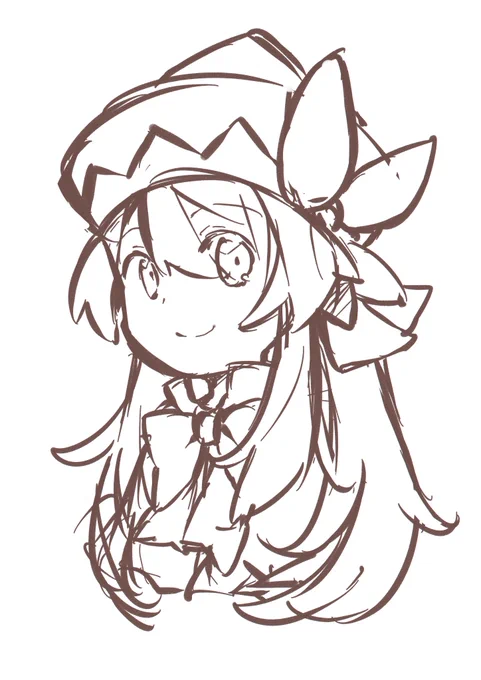 あまりに絵を描かな過ぎてたんでリハビリリーで筆慣らし 