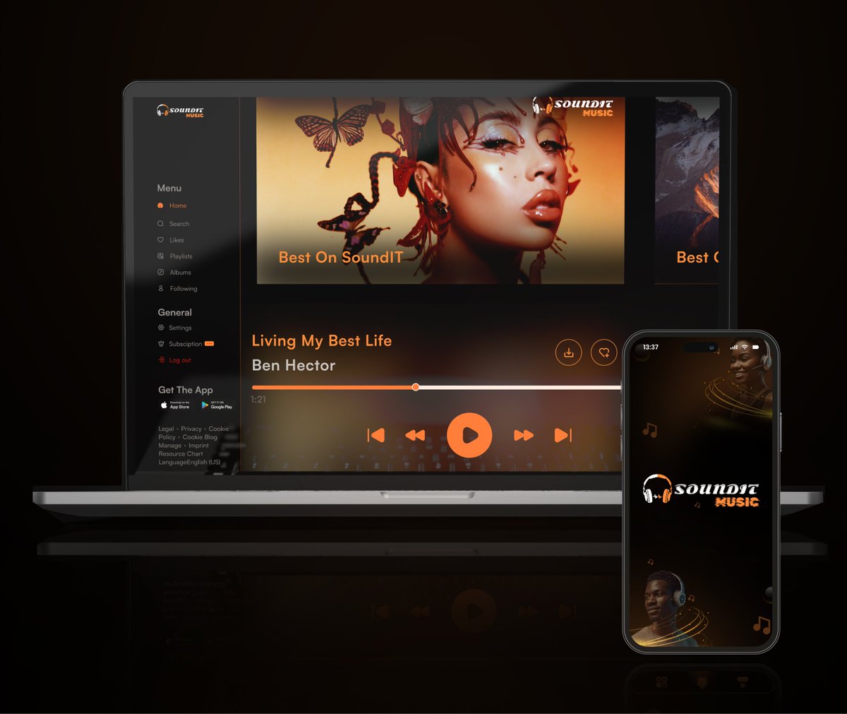 DesneeCreatives's tweet image. Came late but yeah am 100% in,
SoundIT Music Design: Reimagining Music Streaming Interfaces 🎧
Dark👌 Sleek👌  Intuitive👌
A complete website and app design journey designed by yours truly.
Full case study: behance.net/gallery/213702…

#DesignCaseStudy #MusicTech