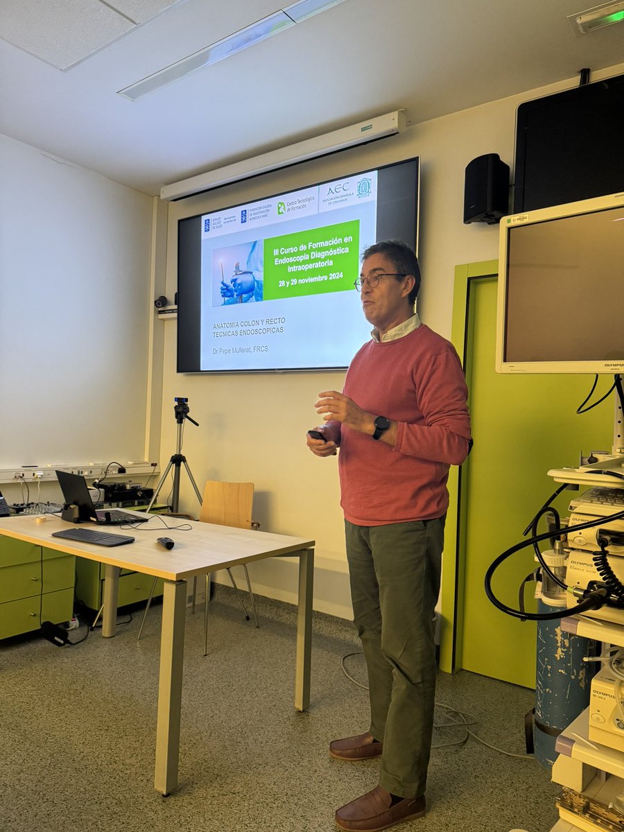 Vincenzo Vigorita MD, PhD, EBSQ-c, FACS (@vvigorita) on Twitter photo Éxito de la III edición del curso de endoscopia intraoperatoria para cirujanos en A Coruña.
Enhorabuena a los alumnos que han participado!
Muchas gracias
<a href="/flor_lorente/">Blas Flor Lorente</a> <a href="/pepenoguera3/">pepenoguera</a>
<a href="/martinez_ares/">David Martinez Ares</a>
Pepe Mullerat
Alberto Centeno y su equipo <a href="/CTF_ASACEC/">CTF ASACEC</a>
<a href="/aecirujanos/">aecirujanos</a> Éxito de la III edición del curso de endoscopia intraoperatoria para cirujanos en A Coruña.
Enhorabuena a los alumnos que han participado!
Muchas gracias
<a href="/flor_lorente/">Blas Flor Lorente</a> <a href="/pepenoguera3/">pepenoguera</a>
<a href="/martinez_ares/">David Martinez Ares</a>
Pepe Mullerat
Alberto Centeno y su equipo <a href="/CTF_ASACEC/">CTF ASACEC</a>
<a href="/aecirujanos/">aecirujanos</a>
