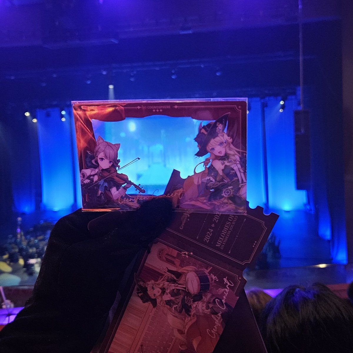kumamoto_beru's tweet photo. Konser #GenshinImpact w/ @PaporotVTuberID YEAAAA 🔥🔥🔥 https://t.co/09NszPSvny