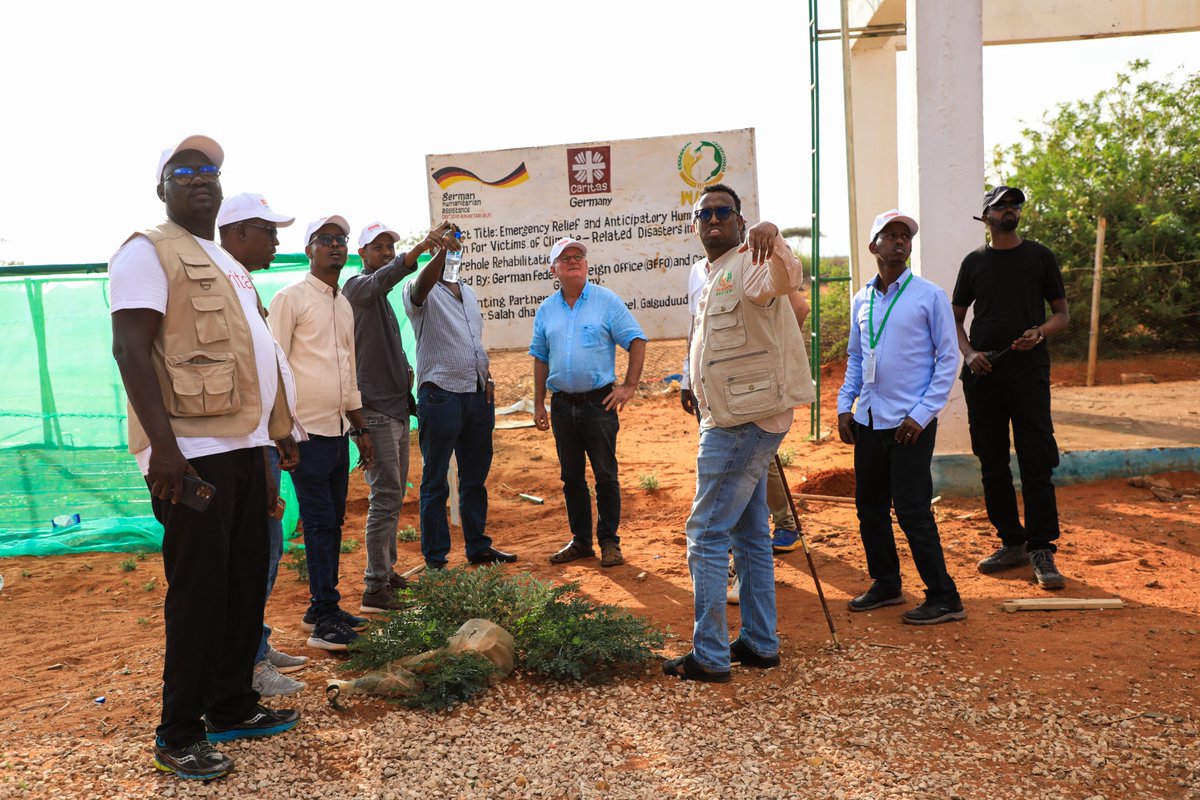 wardirelief's tweet photo. We’re excited to host #GFFOProject teams from @caritas and @pacidakenya. The delegation visited #GFFOProject areas in Guricel and #TAProject areas in Mataban to assess the impact of our initiatives and learn from their outcomes. Welcome to Somalia! https://t.co/LUp6h78hPb