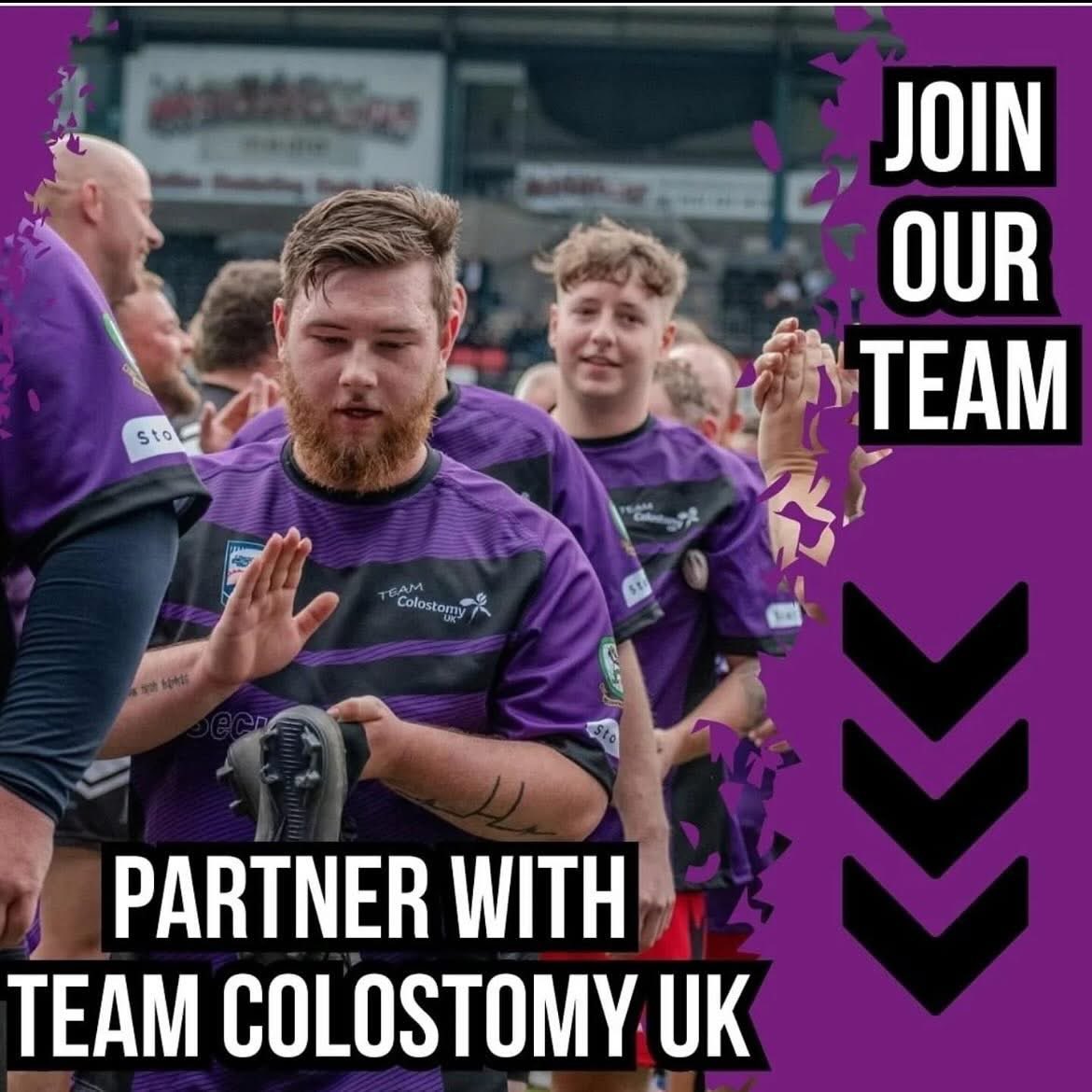 ➡️ 𝗧𝗲𝗮𝗺 𝗦𝗽𝗼𝗻𝘀𝗼𝗿𝘀𝗵𝗶𝗽 opportunity 💜

We still have a couple of sponsorship packages left to fill for Team Colostomy UK Rugby  League next year, namely our training &amp; leisurewear main sponsor, and physio and water bottles,

If you or your company would be interested