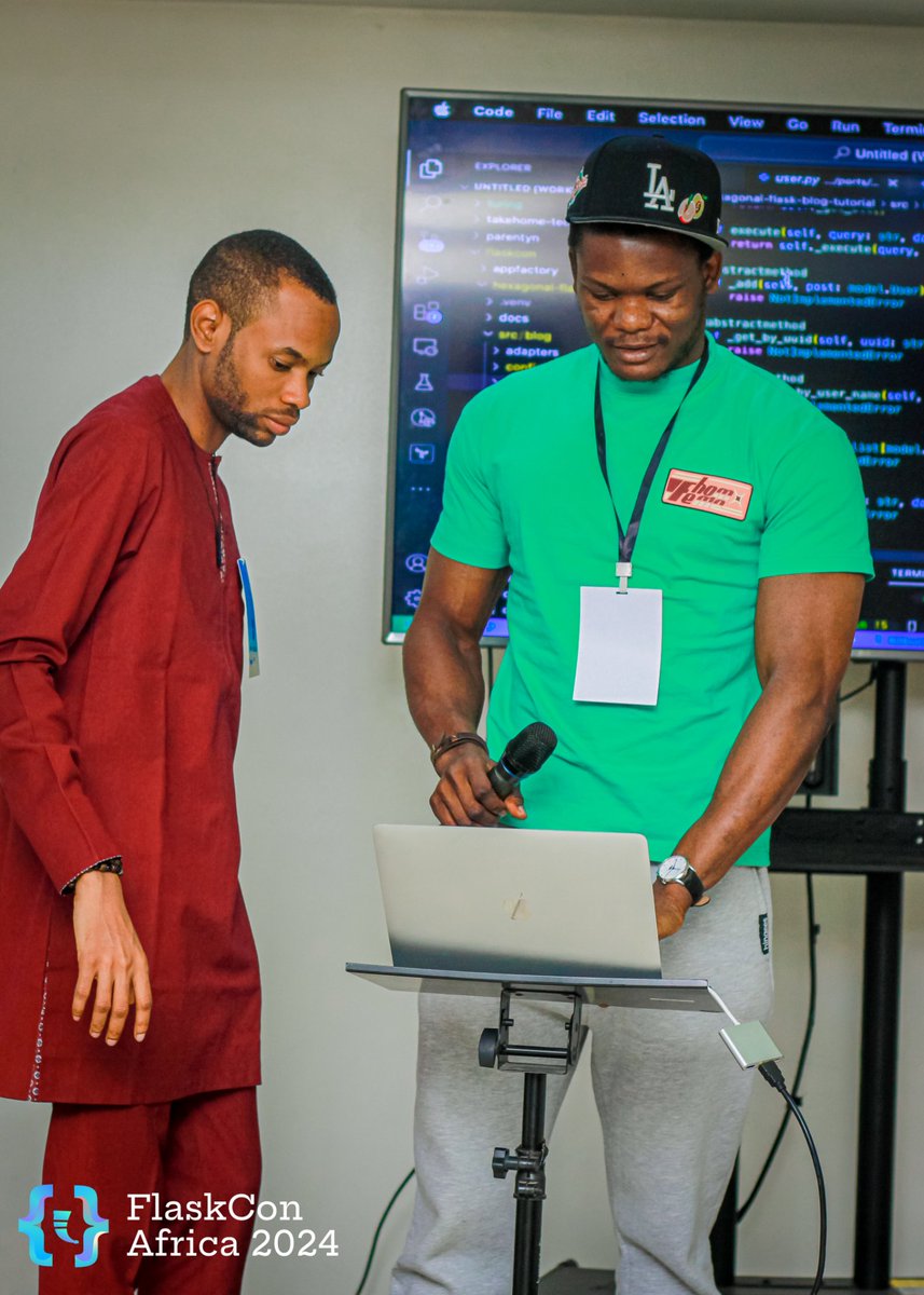 FlaskconAfrica's tweet image. Talk: Flask Design Patterns for Clean Code
Speaker: Emmanuel Bashorun

#FlaskConAfrica #FlaskCon