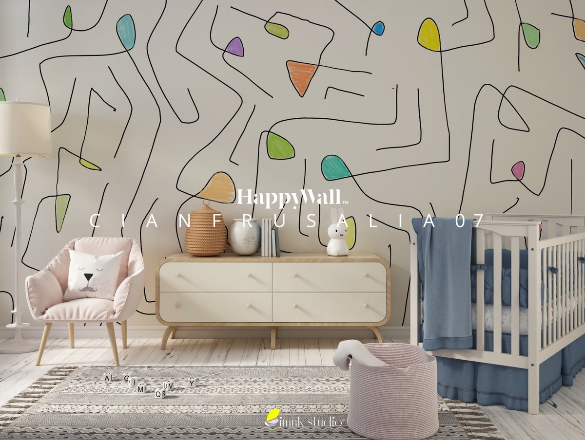 imrikstudio's tweet photo. Discover my CIANFRUSAGLIA collection! A new serie of mural wall for kid's room! Last days 20% Off on Happywall 
https://t.co/VVsyB2SbxD https://t.co/wmFLX6aVUT