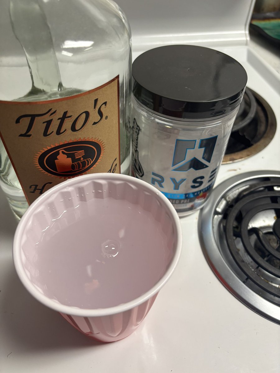 Pre workout and Vod. Welcome to the league