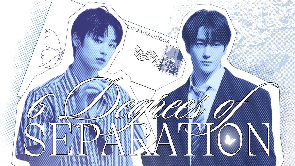 mil11meter's tweet photo. “6 Degrees of Separation”

— They say soulmates are just a few steps away. What if all the signs point to one person, and there’s only a year to prove it?

a jumil au
authored by @mil11meter https://t.co/6V3dWlTfbj