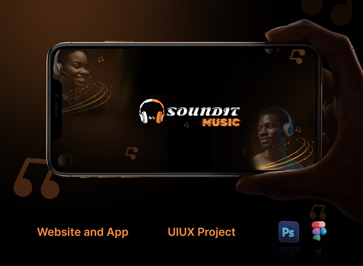 DesneeCreatives's tweet image. Came late but yeah am 100% in,
SoundIT Music Design: Reimagining Music Streaming Interfaces 🎧
Dark👌 Sleek👌  Intuitive👌
A complete website and app design journey designed by yours truly.
Full case study: behance.net/gallery/213702…

#DesignCaseStudy #MusicTech