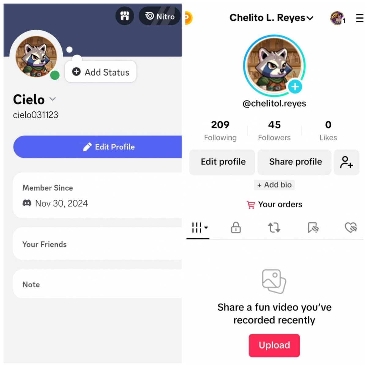 Cielolure's tweet photo. @Elderglade 💕Twitter Facebook WhatsApp Discord Instagram Skype TikTok telegram💕@Elderglade
@EldergladeGame

My cutie racoon 😘 is on my soc meds. https://t.co/rlimsWfQcS