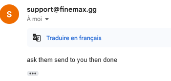 DragonKingPrime's tweet photo. @FineMaxGears I ordered since weeks ago, my parcel was sent to another customer/address and the support answared that (pic) : are you ok https://t.co/lGutiOzdwG ?? https://t.co/WuY1RnM2m7
