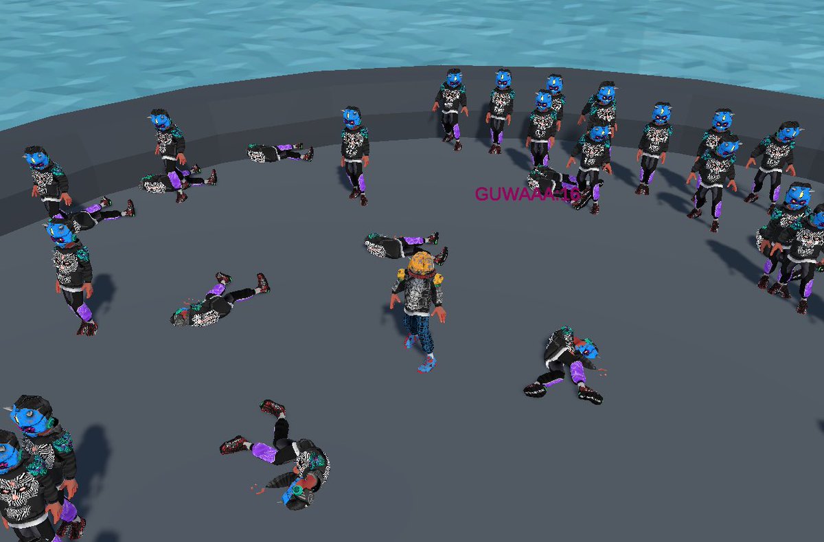 DJCkay's tweet image. Taking my @Broadside2037 for a spin 🏍️……….., as I wonder &amp;amp; get inspired by my VRM’s capabilities..

&amp;gt; RESTART (click to RESTART)

@basejumpxyz @VectorMeldrew @base #Avatar #Broadside #Metaverse #Gaming #HopaBonesCultGold 🦴’s 🆙