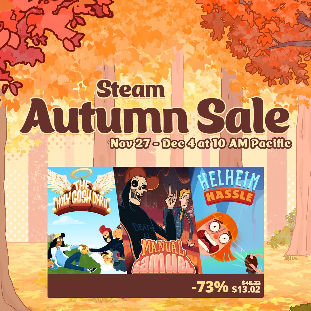 Q: What's better than a good ol' Steam bundle?
A: A good ol' Steam bundle on sale!

store.steampowered.com/bundle/46195/T…