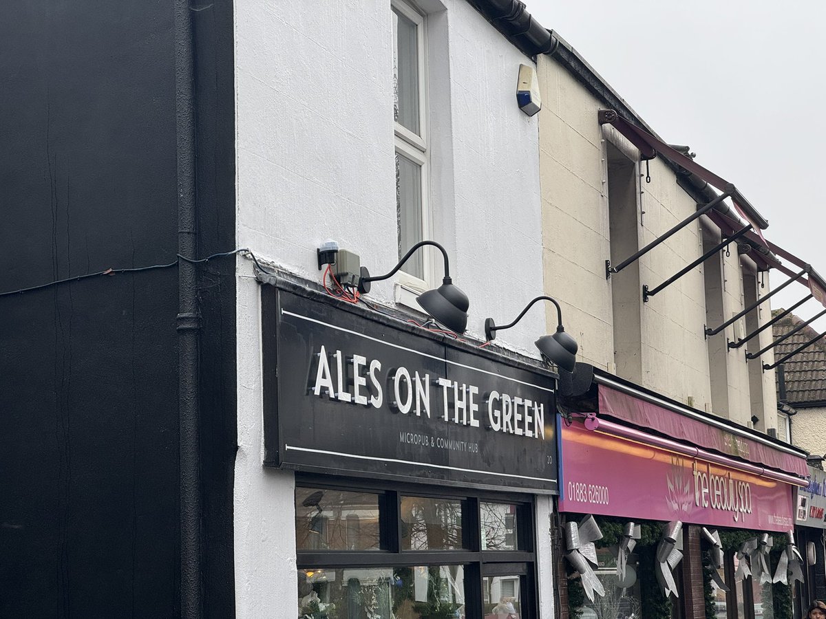 East & Mid Surrey CAMRA (@emscamra) on Twitter photo And our newest micropub is open, welcome to Ales on The Green in #Warlingham. On the bar currently is <a href="/WesterhamBrew/">Westerham Brewery 🍻</a> 1965, <a href="/OakhamAles/">Oakham Ales</a> Citra and Titanic Plum Porter. And our newest micropub is open, welcome to Ales on The Green in #Warlingham. On the bar currently is <a href="/WesterhamBrew/">Westerham Brewery 🍻</a> 1965, <a href="/OakhamAles/">Oakham Ales</a> Citra and Titanic Plum Porter.