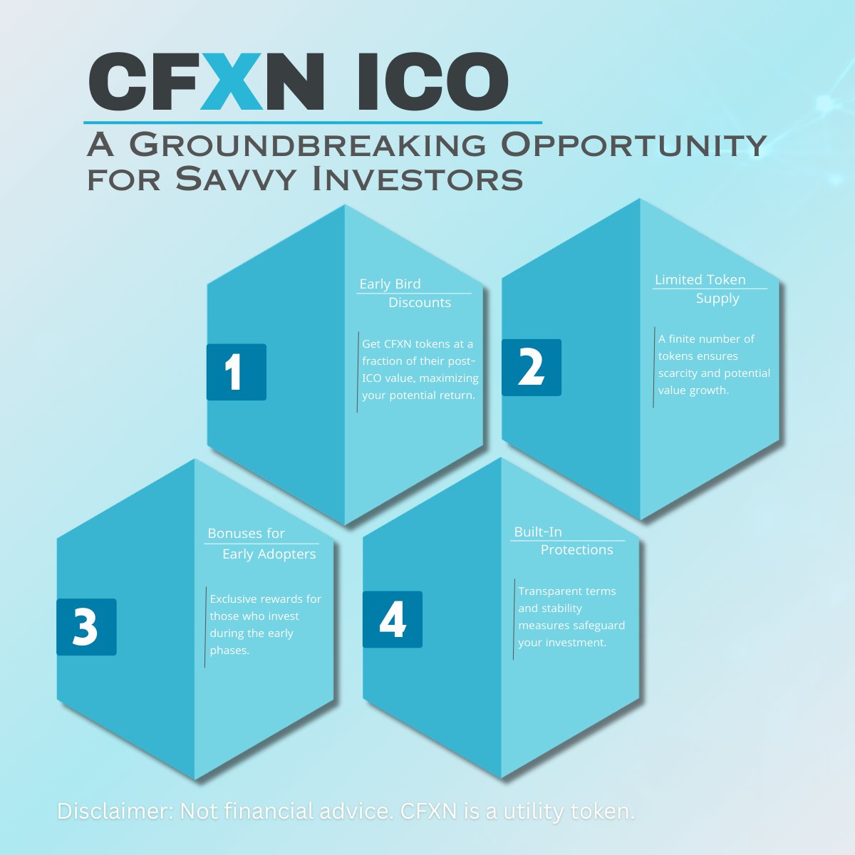 CFXNToken's tweet photo. 💡 From Las Vegas to the World, #CFXN is reshaping finance!

(Be Part Of The Change)

✅ 75% lower transaction fees 
✅ Manage #Crypto + Fiat Seamlessly 
✅ Early Bird ICO discounts &amp; bonuses

JOIN CFXN ICO TODAY👉 https://t.co/8ePNbgUP1F

#Fintech #Blockchain #InvestSmart #ICO https://t.co/9dx6zKg7fx