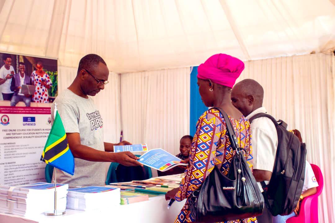 In observance of World AIDS Day (WAD) 2024, UNESCO is collaborating with TACAIDS, under the theme, “Take the rights path: My health, my right!".

Youth have participated in dialogues in peer groups &amp; with religious leaders to promote awareness &amp; enhance programme visibility.