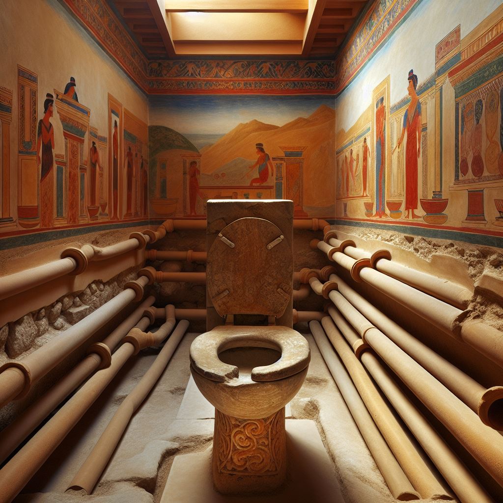 johnridgeway99's tweet photo. Over 4,000 years ago, the Minoans in Crete were flushing toilets like er – like we do today.. Yes, flushing toilets! How cool is that - read the full story in our Construct IQ section.  https://t.co/SkCYDWtRS1

#AncientTech #PlumbingHistory #Knossos #construction https://t.co/KdJgXUtAMd