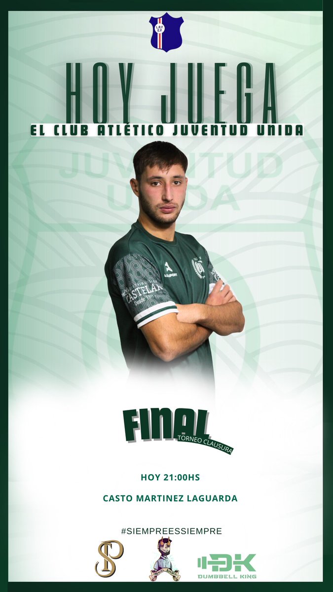 Hoy juega el octacampeon!🟢⚪️

🏟️Casto Martínez laguarda
🆚 <a href="/SanRafael1944/">San Rafael 1944</a> 
🕘 21:00hs

#siempreessiempre