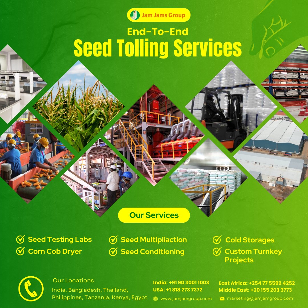 seedsprocessing's tweet photo. We can help your seed business reach new heights through our full-service Contract production-to-distribution Seed Handling Services.  #seedindustry #agriculture #farming #seeds #farmers #seedmultiplication #seedconditioning #agritech #agriculture https://t.co/a5bmO1kBbI