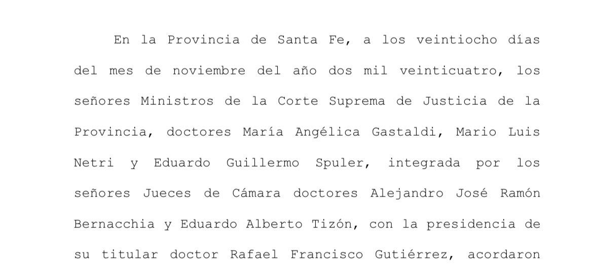 wendellluzardo's tweet photo. La Corte Suprema de Justicia de la provincia de Santa Fe, anuló una sentencia que había declarado prescriptos hechos de abuso sexual infantil, anteriores al dictado de las leyes conocidas como “Piazza” y “Tiempos de la víctima” https://t.co/pmg7hH14QY