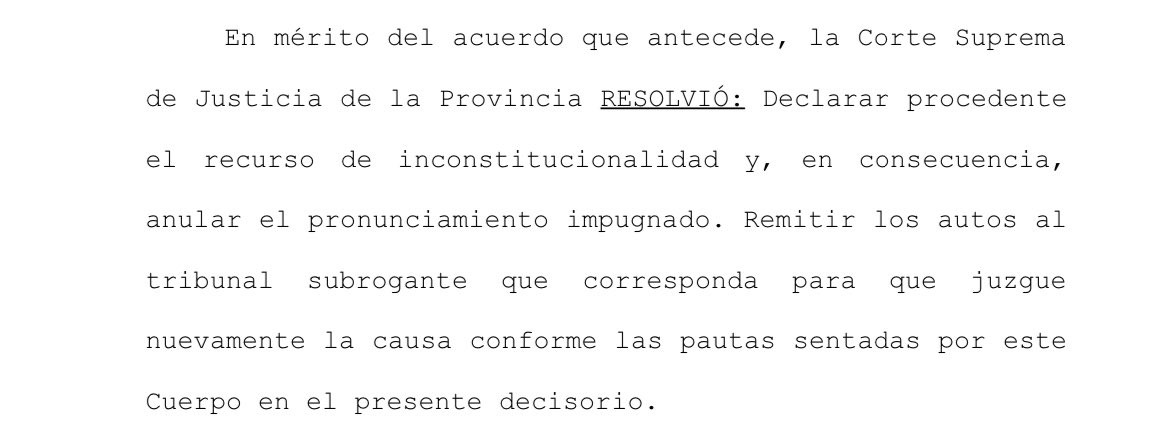 La Corte Suprema de Justicia de la provincia de Santa Fe, anuló una sentencia que había declarado prescriptos hechos de abuso sexual infantil, anteriores al dictado de las leyes conocidas como “Piazza” y “Tiempos de la víctima”