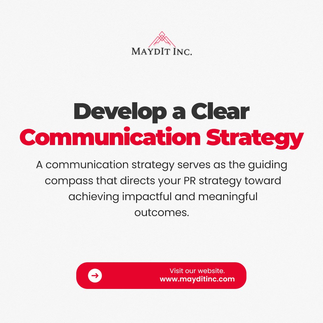 MayditInc's tweet photo. Transform your PR game with a strategic approach to communication! 📢

At Maydit Inc., we understand that impactful outcomes start with a clear roadmap.

Our expert team helps you develop comprehensive communication strategies that align with your goals and resonate with your audience.

Ready to elevate your brand's voice?

Visit https://t.co/UK7My4EeIk to learn how we can guide your PR journey to success!

#CommunicationStrategy #PRExperts