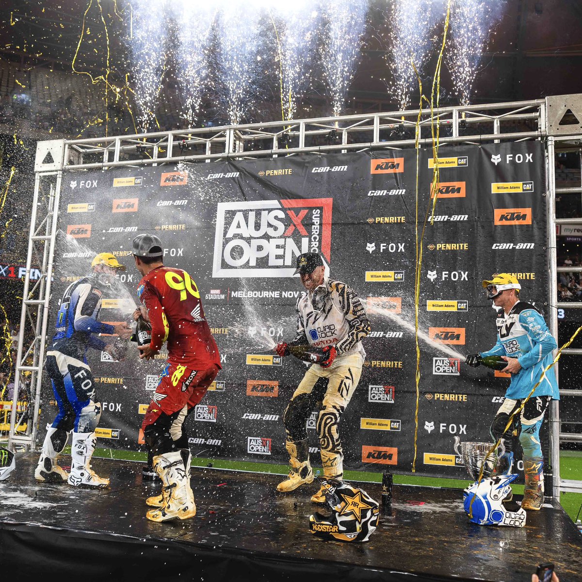motoonlineaus's tweet photo. π AUSX Open podiums including the 2024 champs! Images: @foremostmediaau. #MotoOnline #AUSXOpen #AUSX https://t.co/l1Ca3iuURS