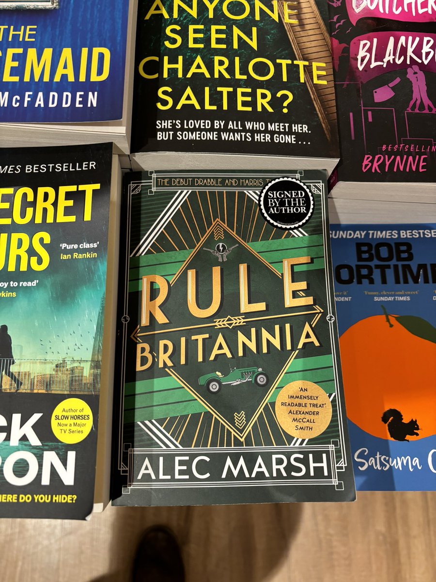 Alec Marsh, author and journalist (@alecmarsh) on Twitter photo Good to see a handsome stack of copies of #RuleBritannia (in some excellent company) at <a href="/waterstones_col/">Colchester High St</a> today! #SaturdayStories #booklovers #historicalfiction Good to see a handsome stack of copies of #RuleBritannia (in some excellent company) at <a href="/waterstones_col/">Colchester High St</a> today! #SaturdayStories #booklovers #historicalfiction