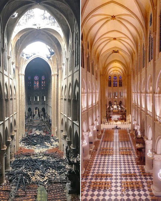 allole18's tweet photo. N'oublions pas que si @notredameparis renaît aujourd’hui de ses cendres c'est grâce à l'action déterminante des sapeurs-pompiers le jour de l'incendie !
#NotreDameDeParis @paris @prefpolice @dioceseparis https://t.co/bj7LSfTjTi